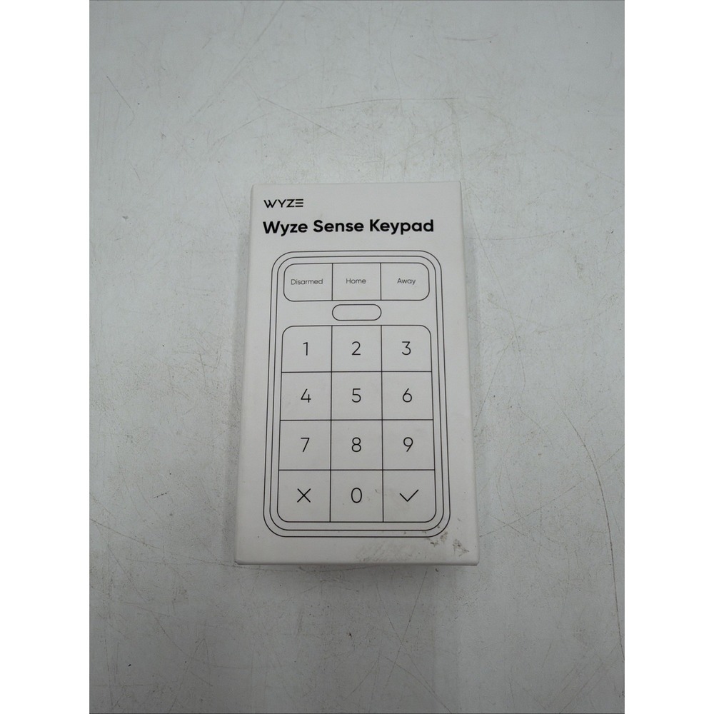 Wyze Sense Keypad WSKP1 Tested No Screws